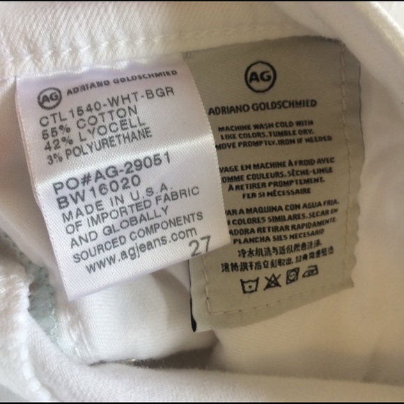 AG Stevie Low Rise Cuff Jeans - Picture 8 of 8